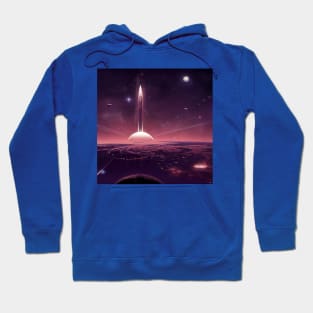 Interplanetary Spaceport Hoodie